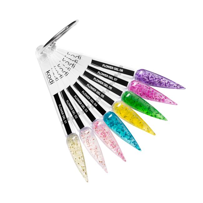 Palette of Flower Gels (8 tips)